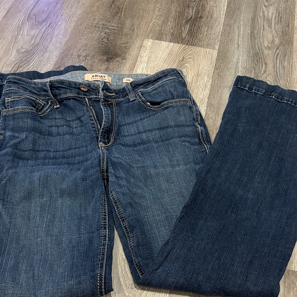 Ariat Women's Dark Blue Straight Leg Jeans